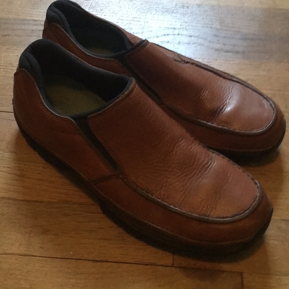 Rockport XCS leather waterproof slip on
